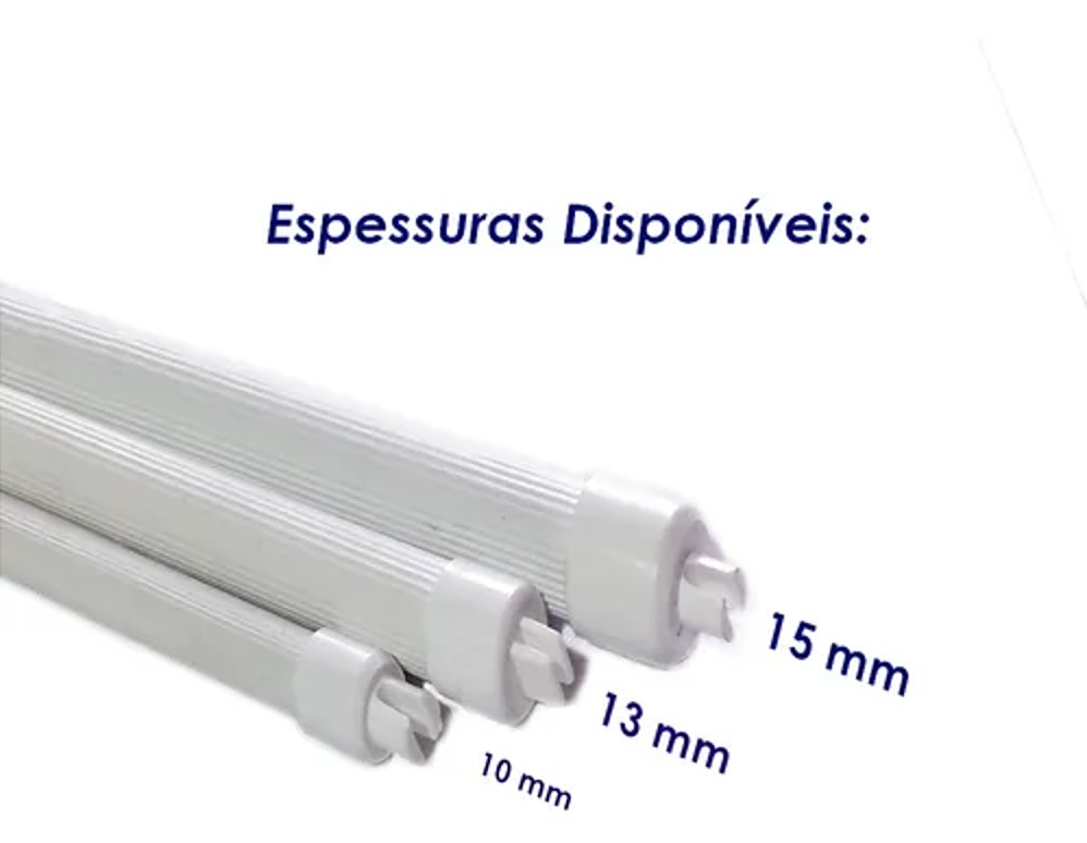 Poleiros plásticos para gaiola nas espessuras 10, 13 e 15 mm